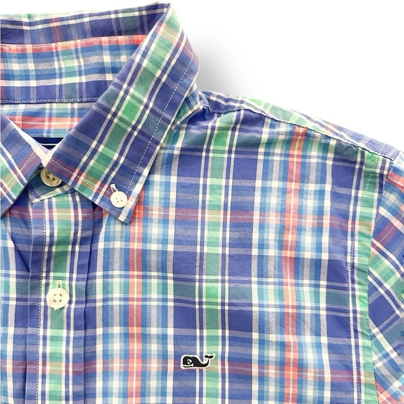 Vineyard Vines | Plaid Whale Shirt Button Down (M) 🐳 - Picture 2 of 4